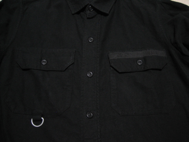 終 ☆PEEL&LIFT flannel work shirt フランネルワーク シャツ 黒 M / SEX セディショナリーズ AFFA アンダーカバー fragment 藤原ヒロシ_画像6