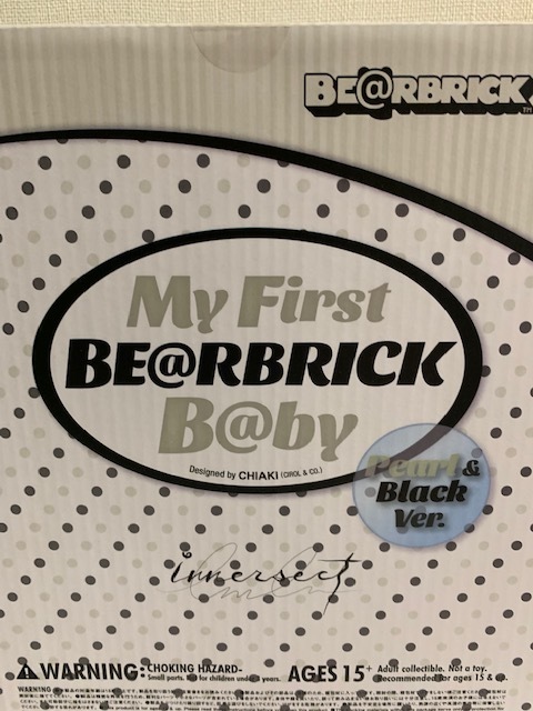 MY FIRST BE@RBRICK innersect Ver. 100%&400% 大頭熊公仔 千秋    原文:MY FIRST BE@RBRICK innersect Ver. 100％ ＆ 400％ ベアブリック 千秋