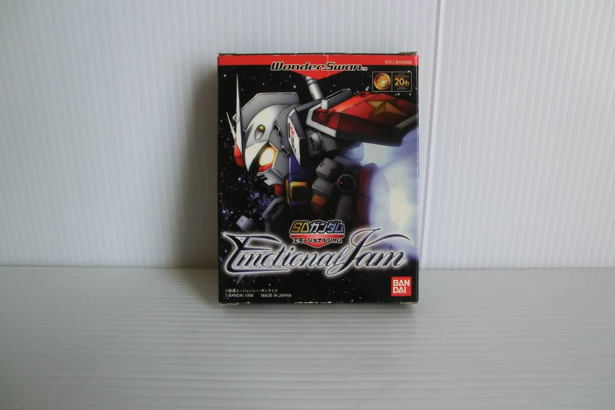 SD Gundam emo -shonaru jam * WonderSwan soft * Bandai * junk * Mobile Suit Gundam 