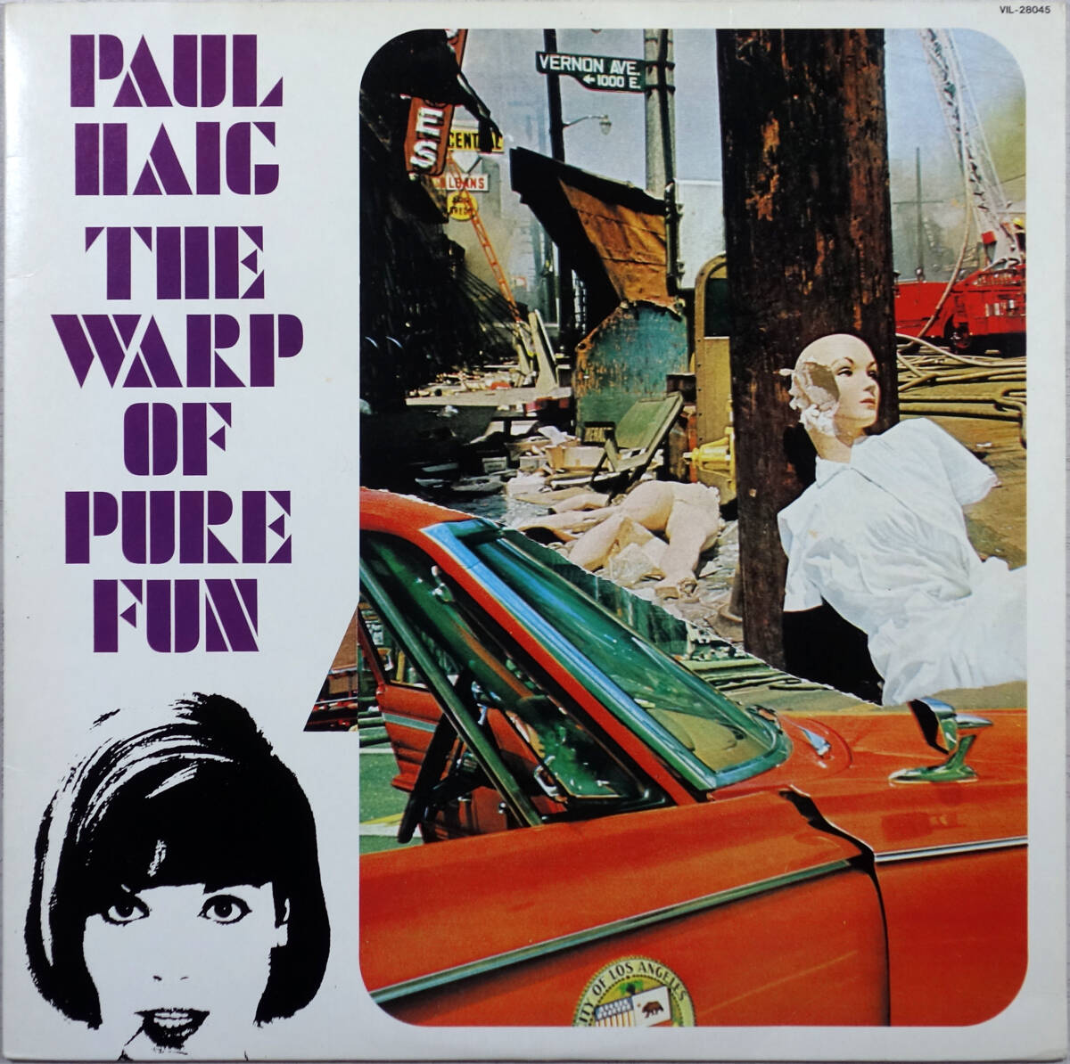 ◆PAUL HAIG/THE WARP OF PURE FUN (JPN LP Promo) -Alan Rankine, Blaine L. Reininger, Bernard Sumner/New Order, Crepuscule_画像1