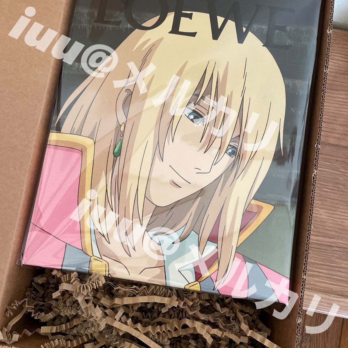 loewe ハウルの動く城 ヒールポーチ ハウル 限定ボックス box loewe ハウルの動く城 ヒールポーチ ハウル 限定ボックス box