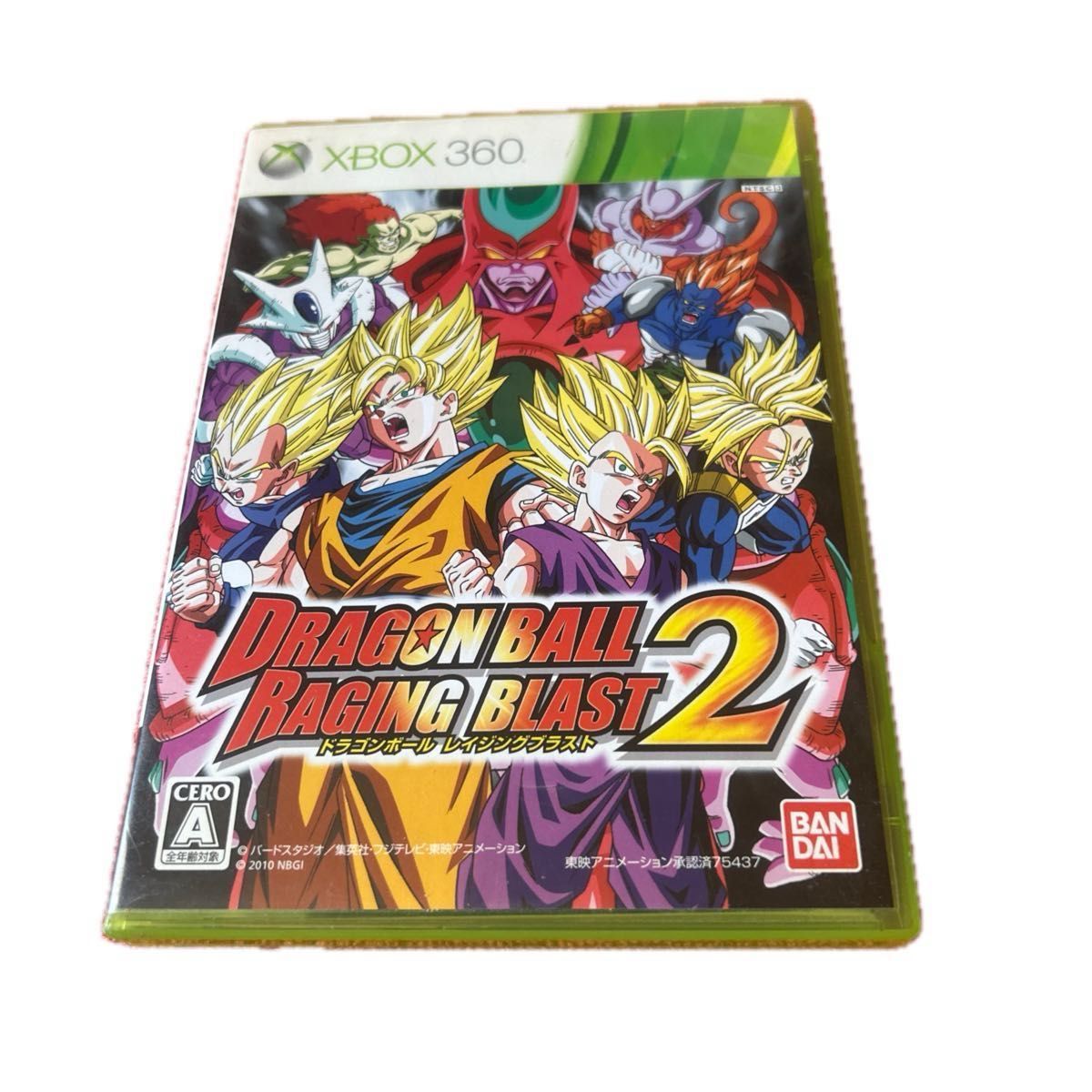 XBOX 360 ドラゴンボール　レイジングブラスト2 ソフト