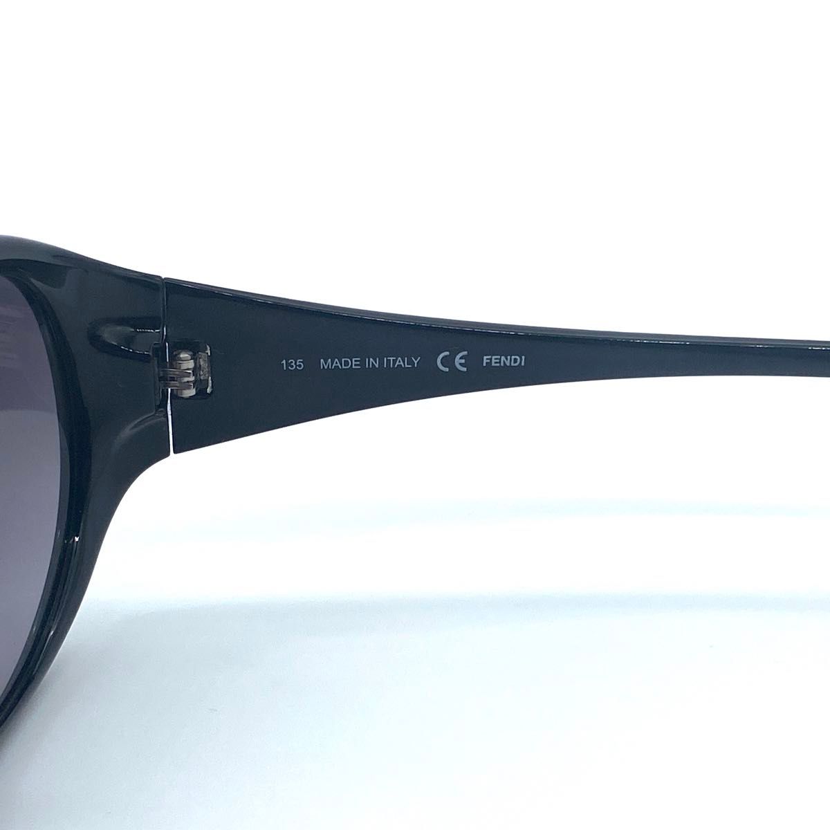 Fendi Zucca pattern oval sunglasses FS5155K ズッカ柄 オーバル サングラス ブラック