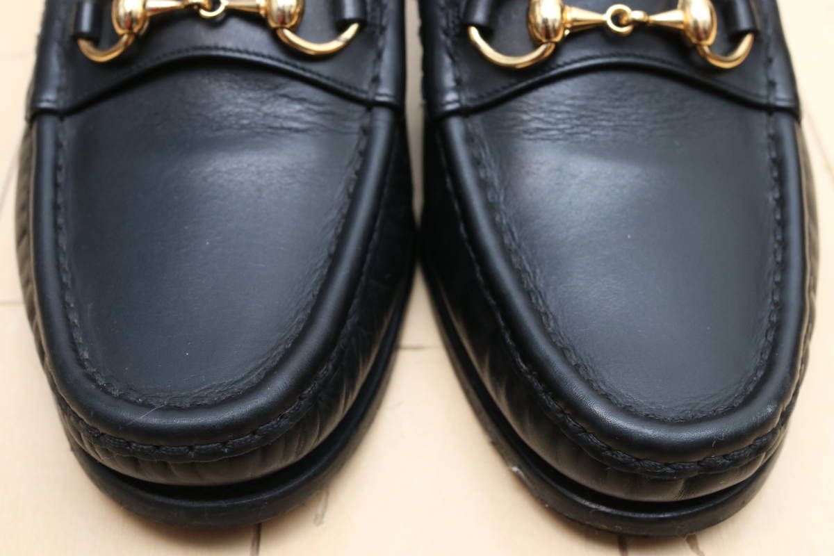 リーガル REGAL 型番JD11 26cmEE イーストコーストコレクション ビットローファー レザースリッポン 革靴 黒 ブラック_画像2