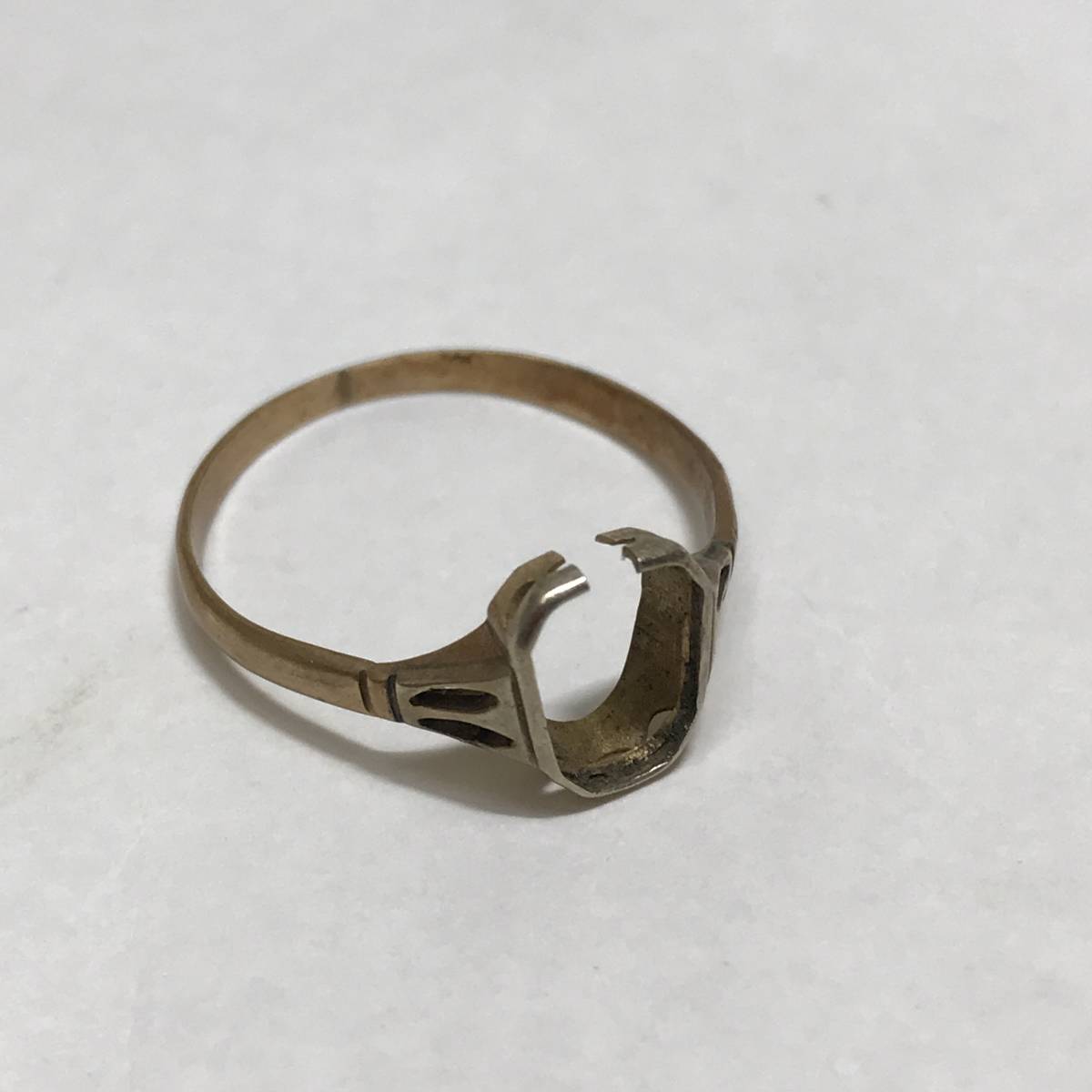 イヤリング 指輪 K18 ＰT ３個 ５．１６g 潰し つぶし_画像3