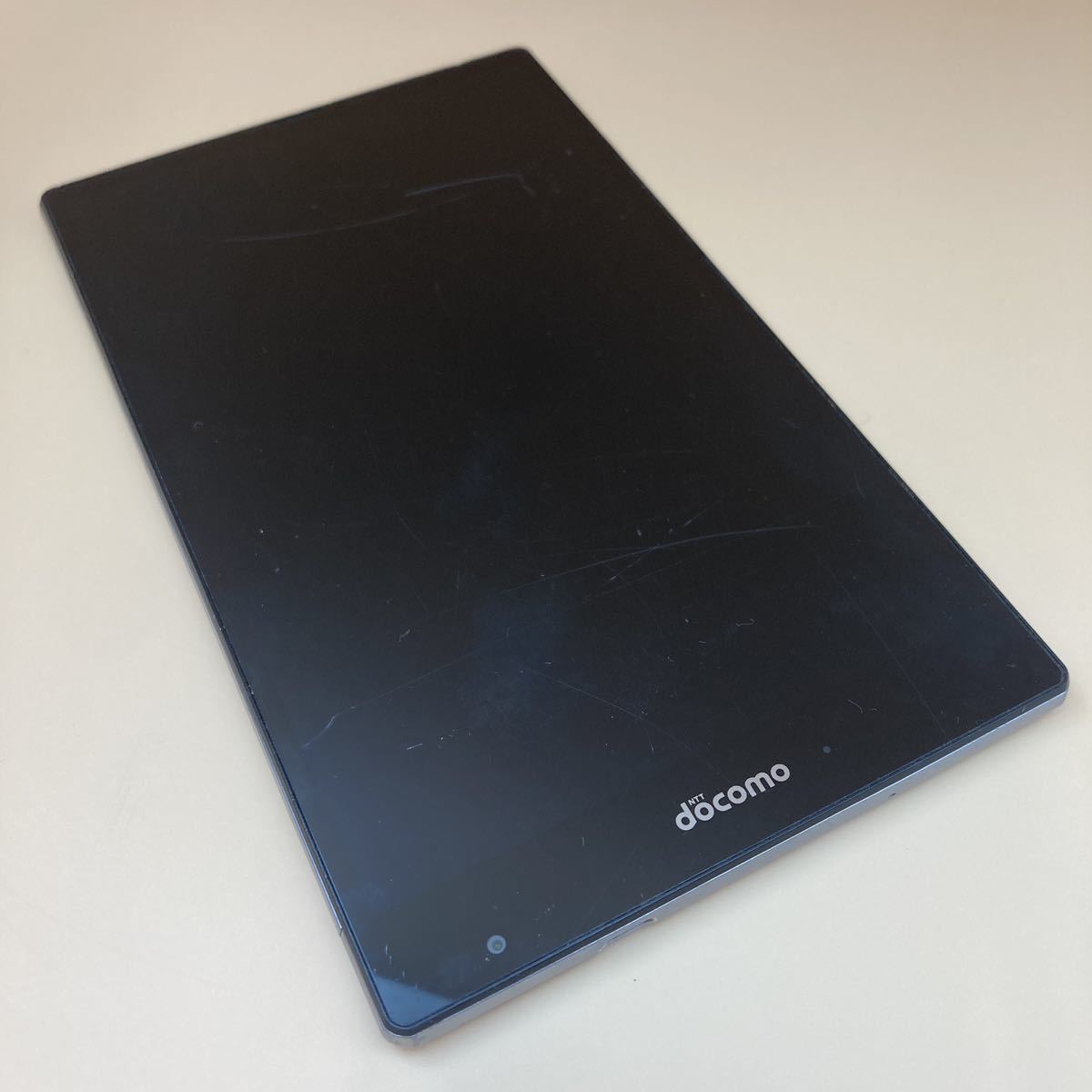 【通電確認・SIMロック解除済】AQUOS PAD SH-05G ブラック SHARP docomo 現状品　本体のみ　 KB100_画像3