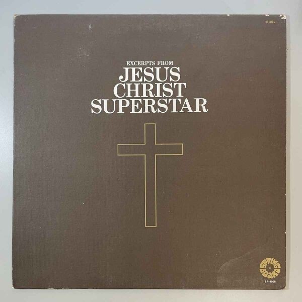 30953★良盤【US盤】 OST / Nick Ingman / Excerpts From Jesus Christ Superstar_画像1