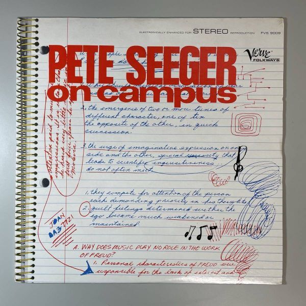25593【US盤★美盤】 Pete Seeger/On Campus_画像1