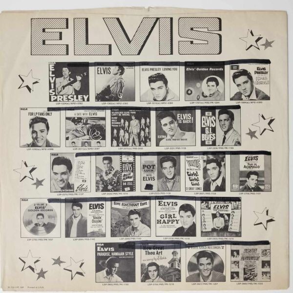 43223【US盤】 Elvis Presley / Our Memories of Elvis_画像3