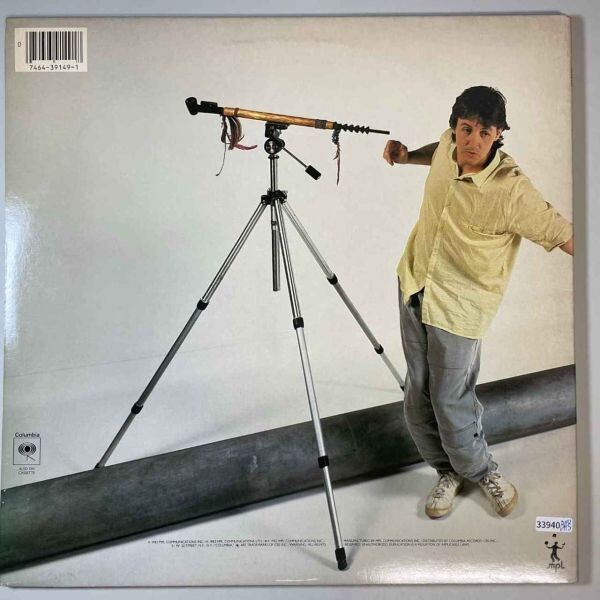 33939★美盤【US盤】 Paul McCartney / Pipes of Peace_画像3