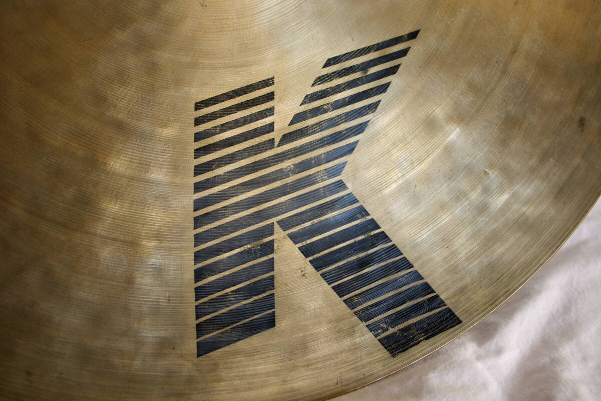 K ZILDJIAN【 EAK 又は 裏K 】FLAT RAIDE 20'_画像5