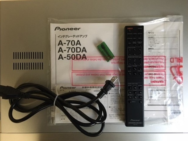 Pioneer/パイオニア インテグレーテッドアンプ A-50DA プリメインアンプ 高性能モデル/USB DAC搭載/フルバランス回路/クラスDアンプの画像10