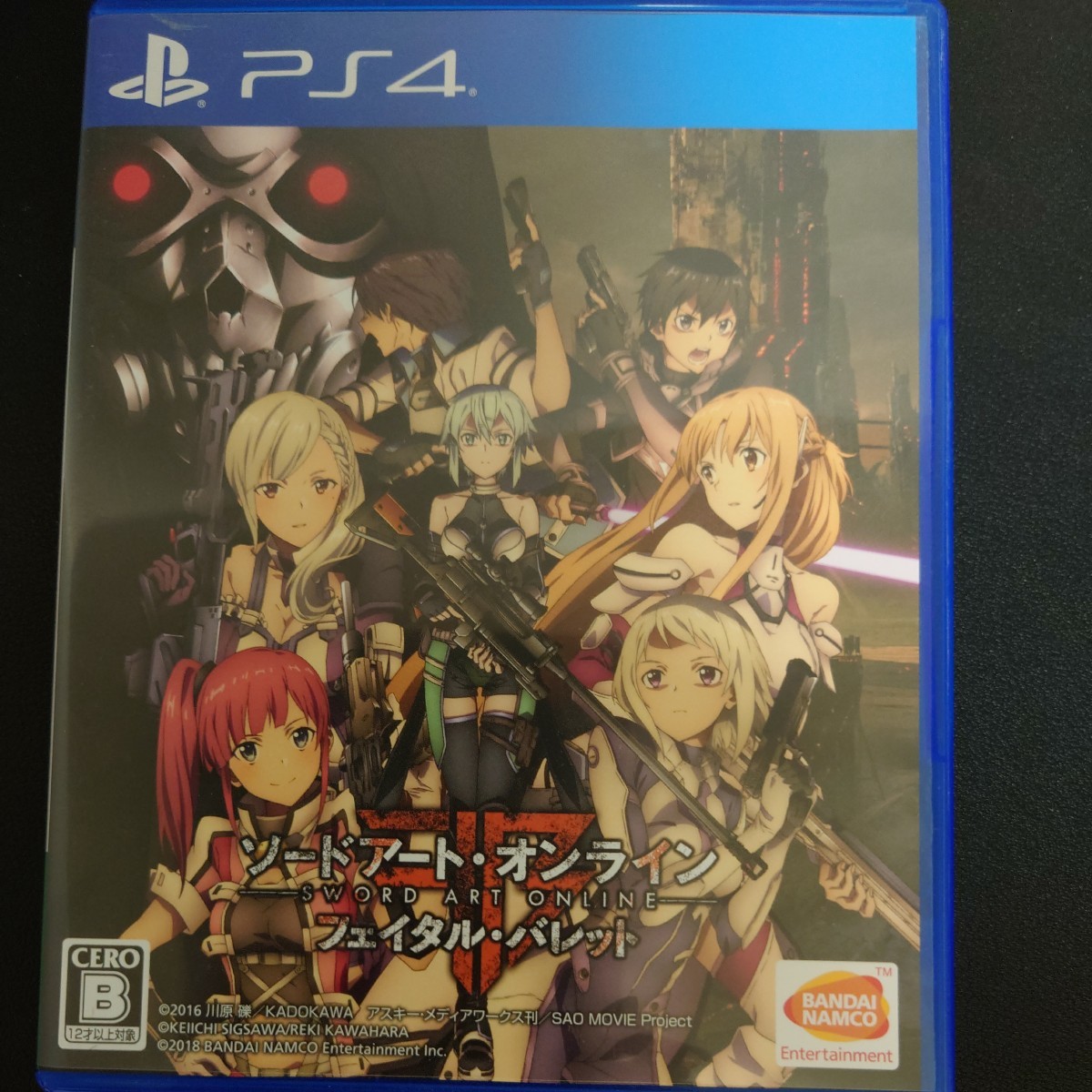 PS4◆ソードアート・オンライン　フェイタル・バレット◆ゲームソフト◆中古品_画像1