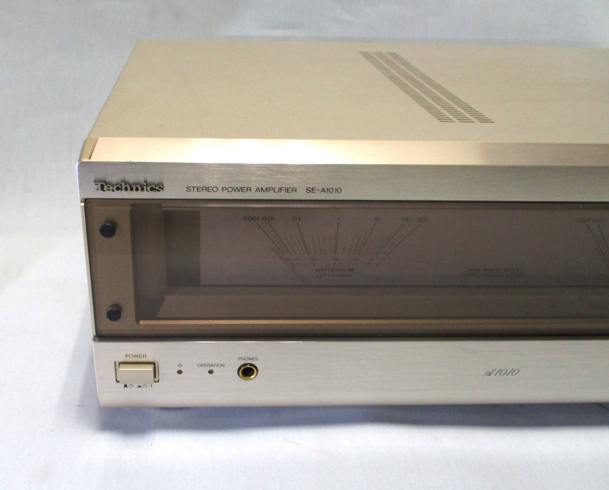 Technics ステレオパワーアンプ SE-A1010 Ver3.0 テクニクス Technics ステレオパワーアンプ SE-A1010 Ver3.0 テクニクス