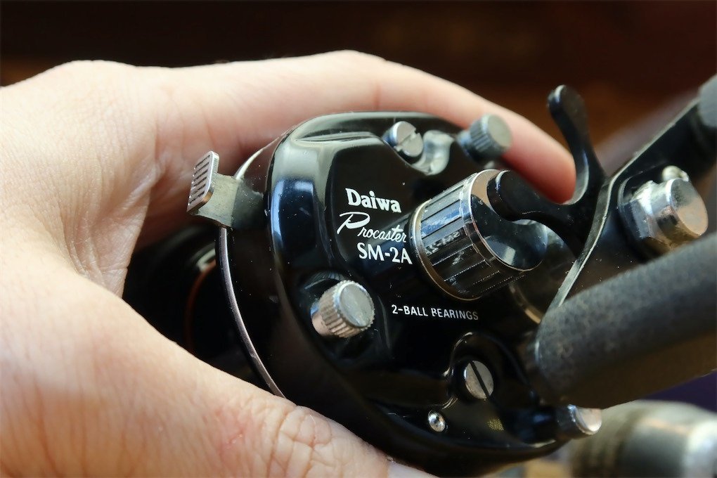 DAIWA PROCASTER SM-2A オールドダイワ 釣りキチ三平時代 SHIMANO BAMTAM 100EX LEW’S RYOBI ABU 2500C ライバル機 HEDDON コーモランにも_画像5