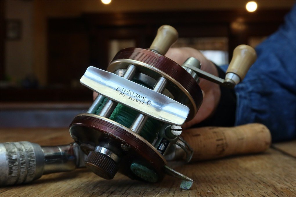 HEDDON HERITAGE 35 希少 オールドリール / ABU 傘下 VICTORY社製造 2500C 3500C サイズ 5000D タイプ 道楽 ザウルス バルサ50 に_画像6