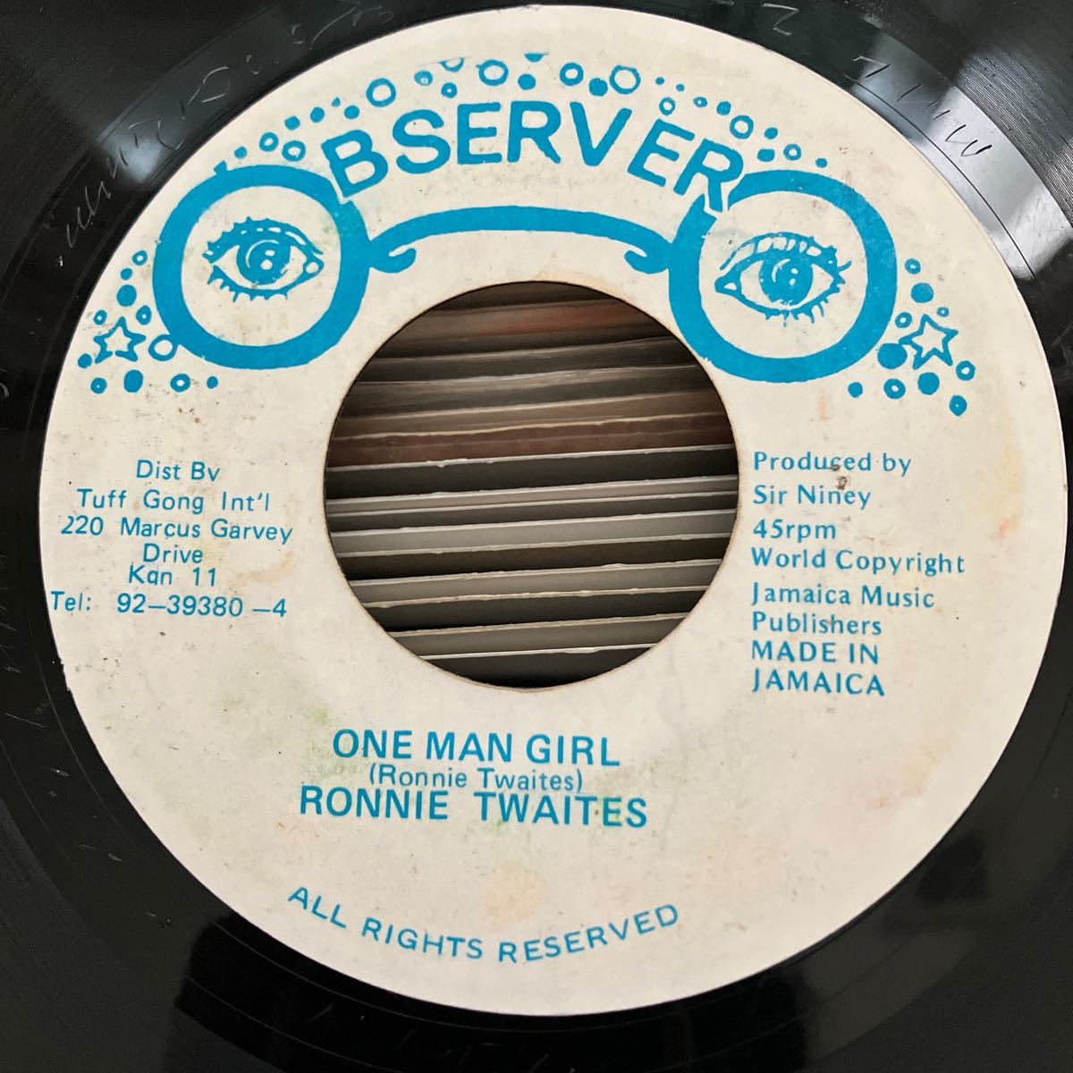 ronnie twaites-one man girl_画像1