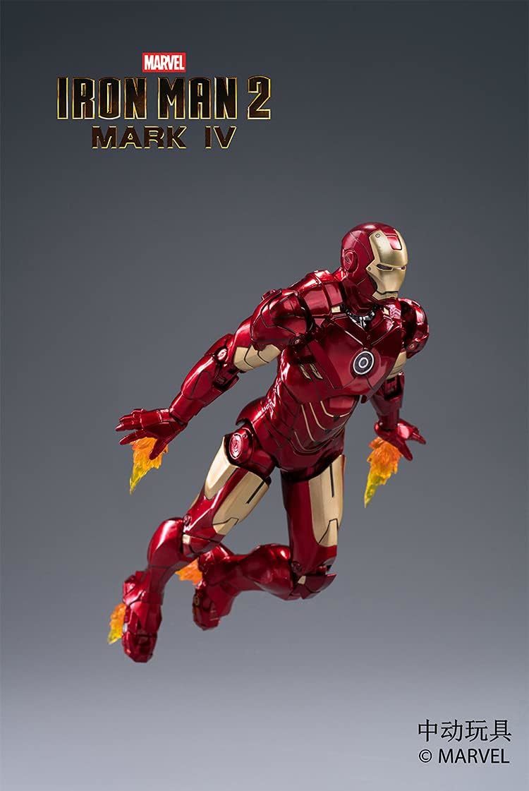 ZDTOYS средний перемещение игрушка 1/10 MARVEL IRON MAN MK4ma- bell Ironman Mark 4 ZD игрушки 