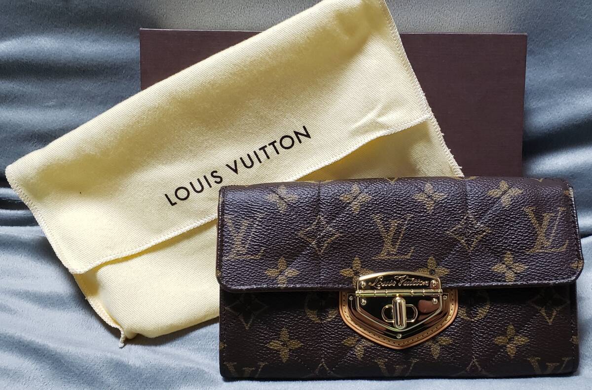 訳あり ほぼ未使用 LOUIS VUITTON ルイヴィトン モノグラム エトワール ポルトフォイユ サラ