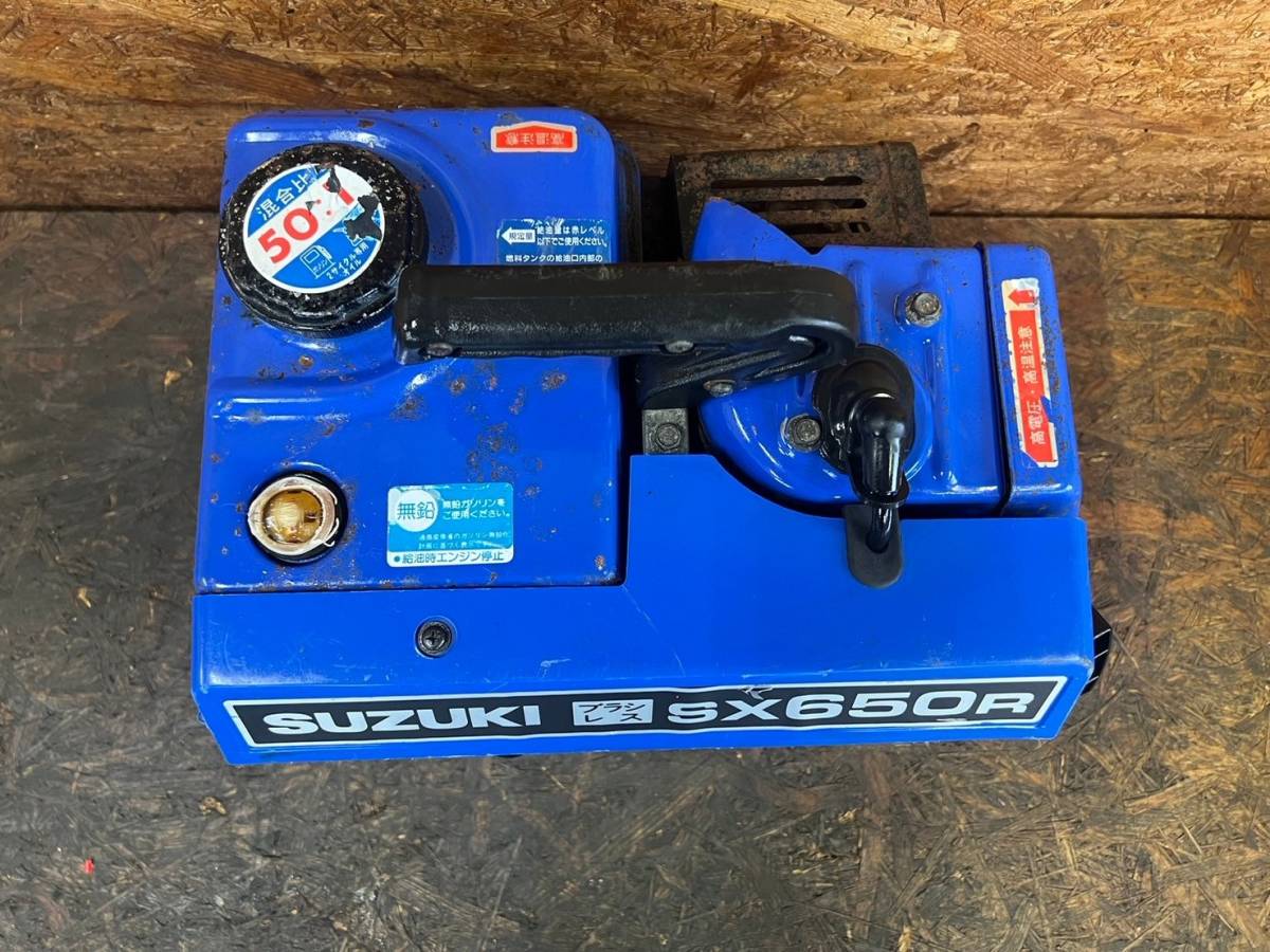 2】ポータブル発電機 スズキ SUZUKI SX650R 動作確認済み 現状 2】ポータブル発電機 スズキ SUZUKI SX650R 動作確認済み 現状