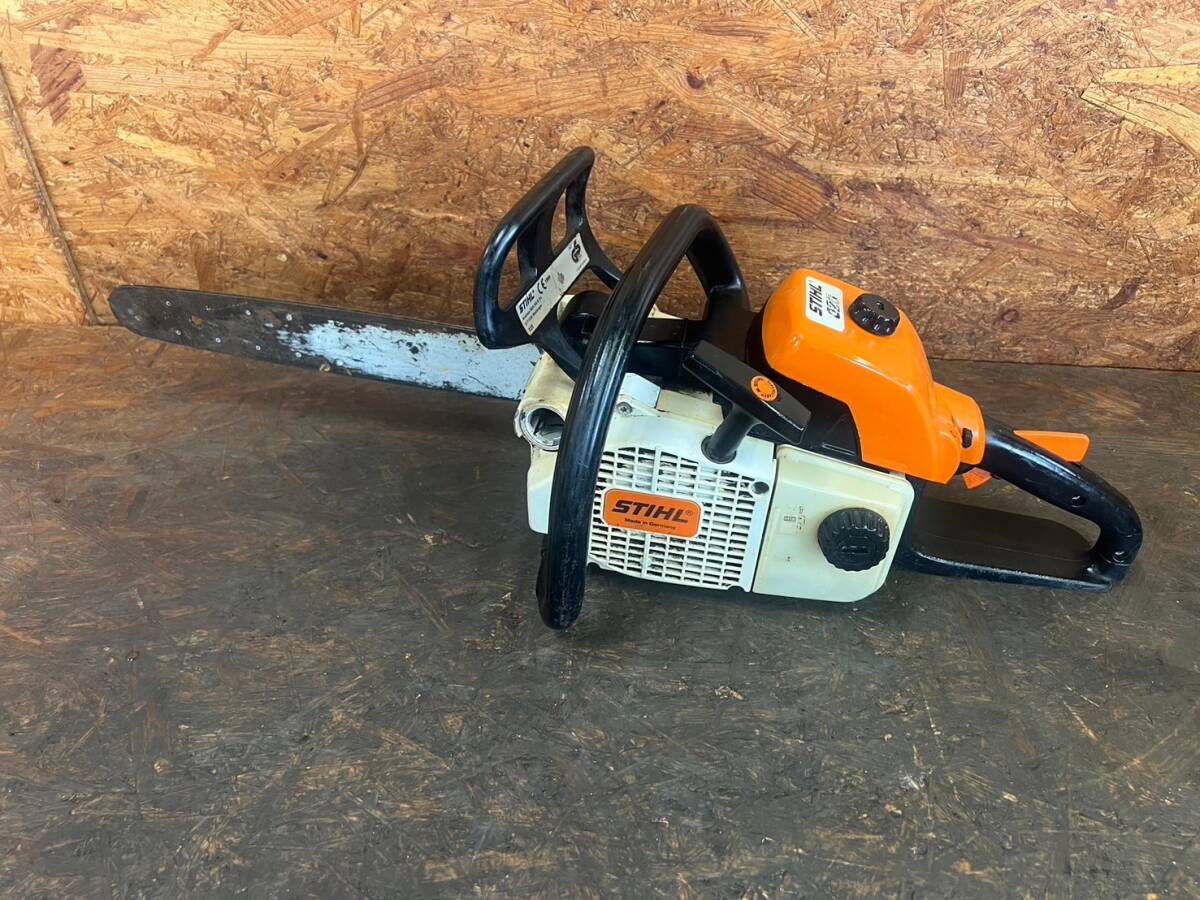 【2】17　エンジンチェンソー　スチール　STIHL　020　現状渡し