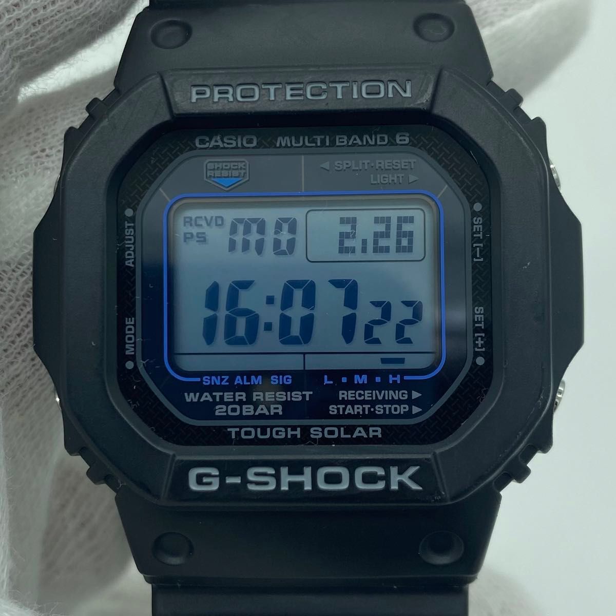 CASIO G-SHOCK GW-M5610U 電波ソーラー ブルー|Yahoo!フリマ CASIO G-SHOCK GW-M5610U 電波ソーラー ブルー|Yahoo!フリマ