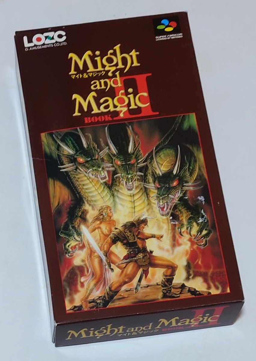 ■極美品 マイト＆マジック BOOK Ⅱ 「マイトアンドマジック BOOK2 」 Might and Magic BOOK Ⅱ スーパーファミリーコン SFC