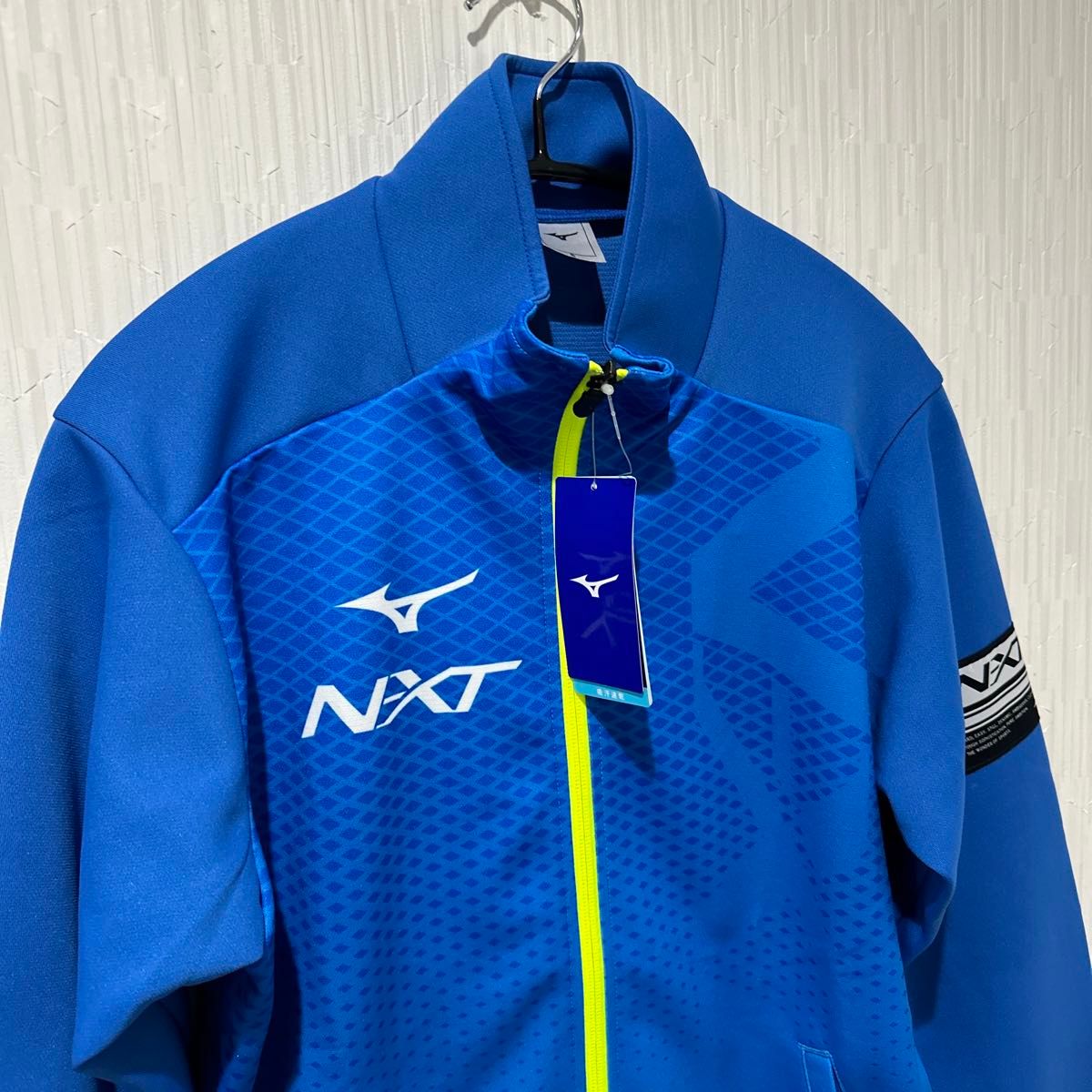 MIZUNOミズノトレーニングウェアN-XTウォームアップジャケット メンズXS／Sサイズ 新品