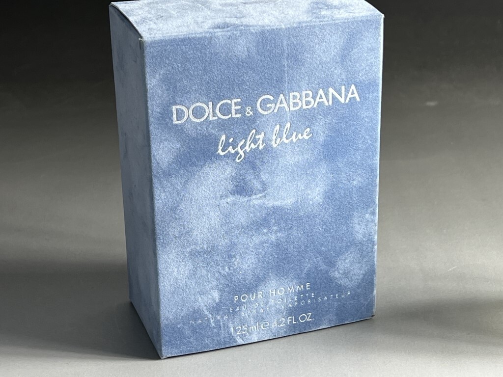 60226【匿名配送】香水 ドルチェ&ガッバーナ DOLCE&GABBANA ライトブルー プールオム オーデトワレ 125ml _画像6