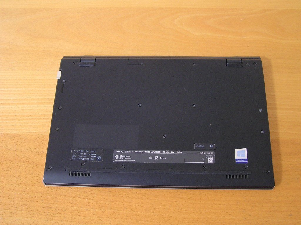 ◆VAIO Pro PG VJPG11 ◆Core i5/8250U 8GB 13.3W FullHD 無線 SSDなし ◆ジャンク #2_画像8