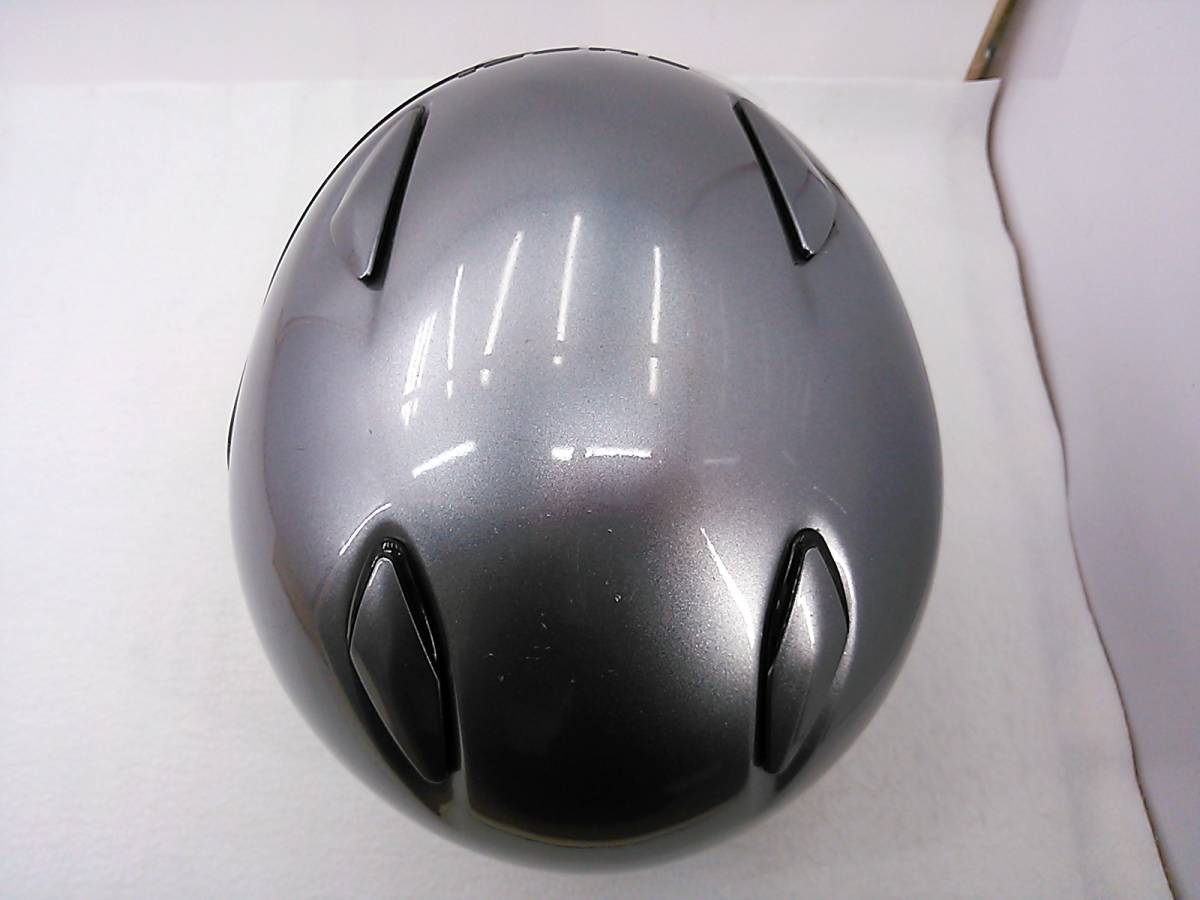 【送料無料】良品 SHOEI ショウエイ J-STREAM Jストリーム Pearl Gray Metallic パールグレーメタリック XLサイズ ミラーシールド付き_画像5