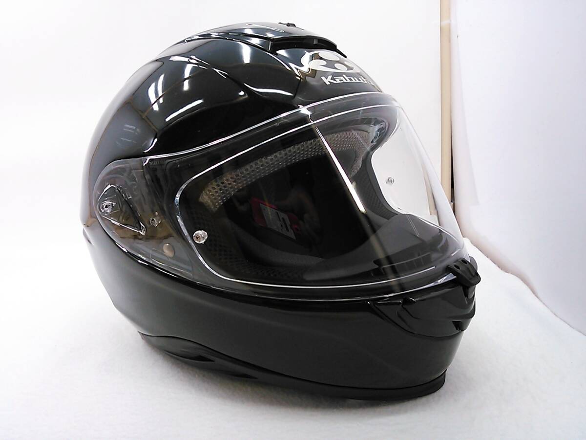 【送料無料】OGK KABUTO オージーケー AEROBLADE-5 エアロブレード5 ブラック Lサイズ フルフェイスヘルメットの画像6