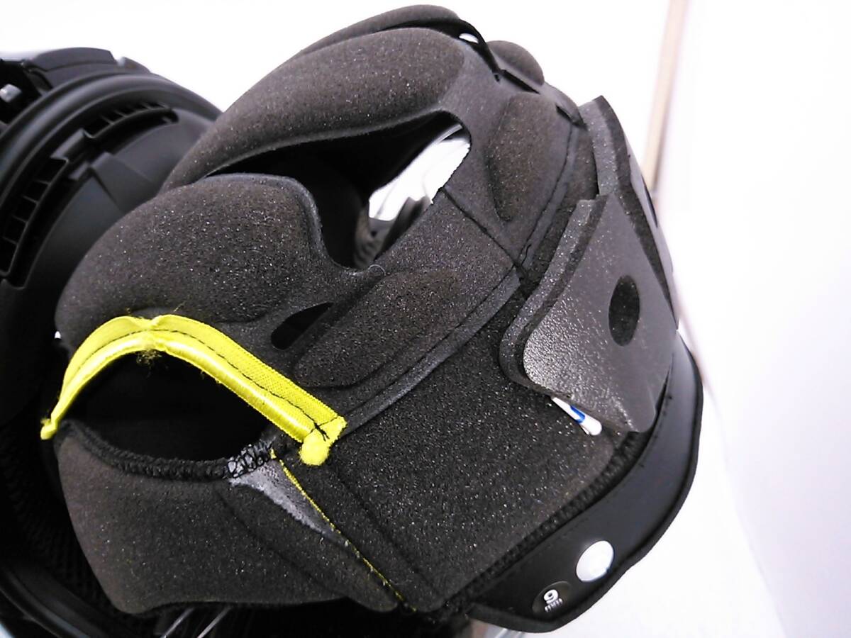 【送料無料】OGK KABUTO オージーケー AEROBLADE-5 エアロブレード5 ブラック Lサイズ フルフェイスヘルメットの画像8