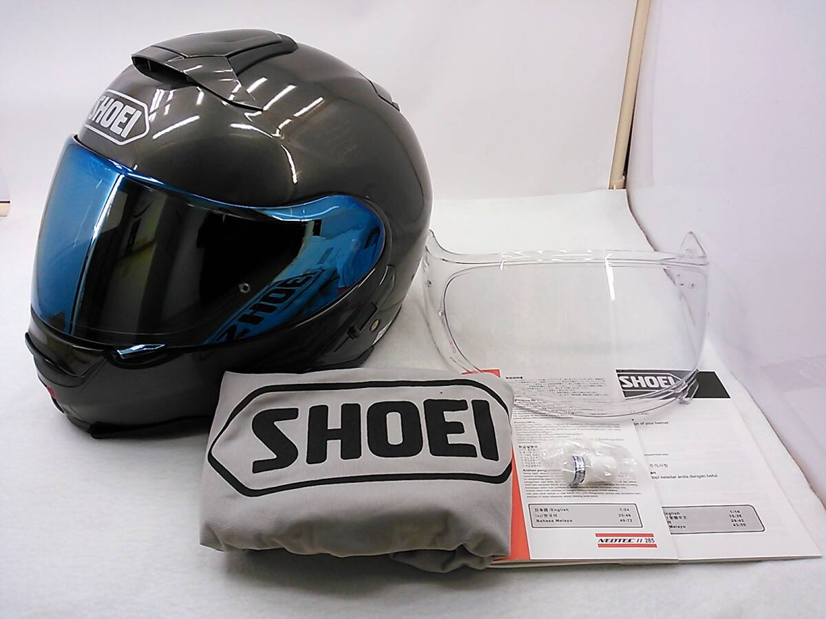 良品 SHOEI ショウエイ NEOTEC2 ネオテック2 アンスラサイト 良品 SHOEI ショウエイ NEOTEC2 ネオテック2 アンスラサイト