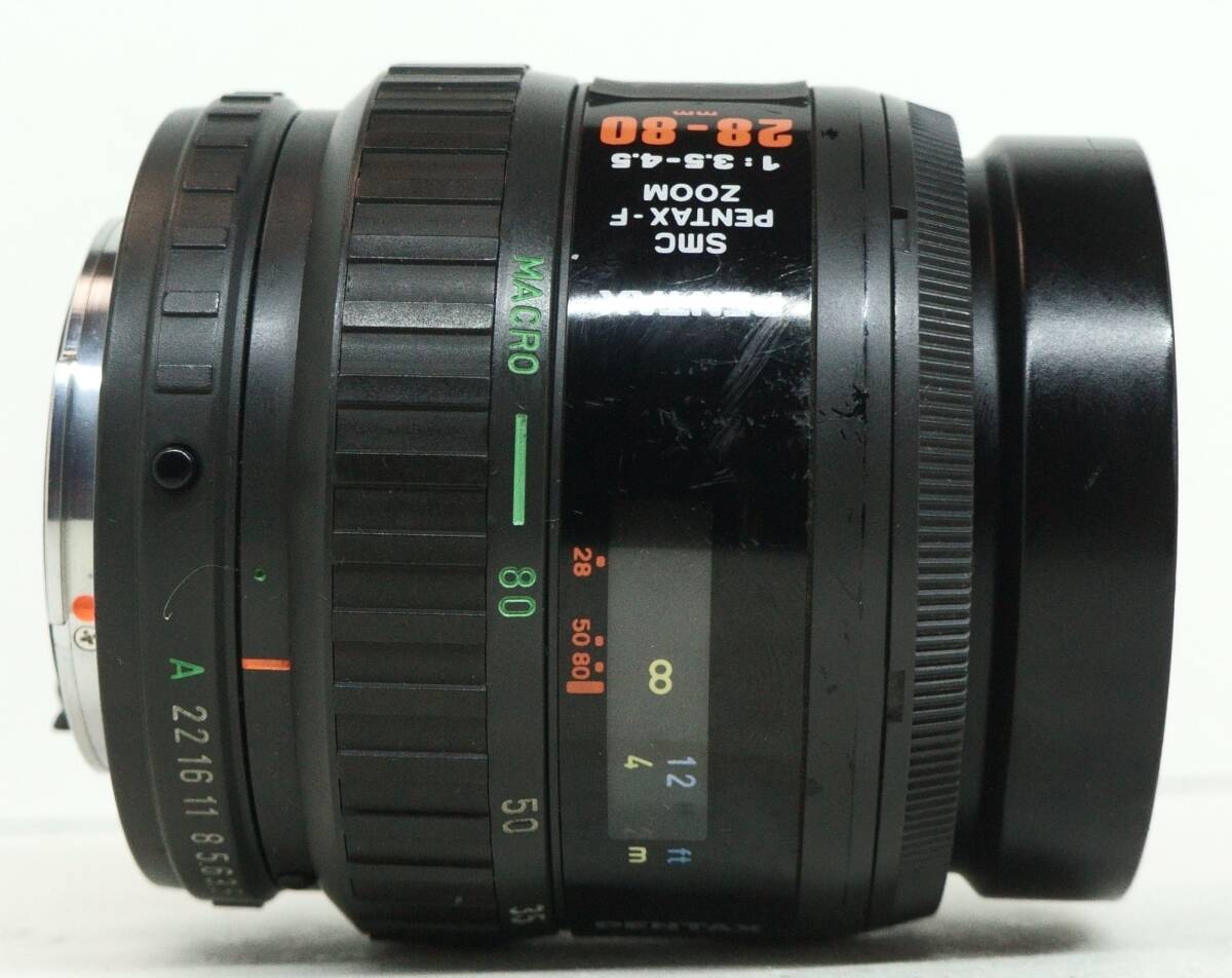 ~実写確認済~ ☆実用良品・人気の望遠レンズ☆　ペンタックス1眼レフ用(Kマウント) SMC PENTAX-F ZOOM 28-80mm F3.5-4.5 (I0225)_画像5