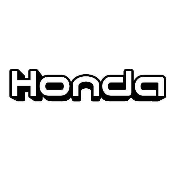 【カッティングステッカー】HONDA ホンダロゴ ハンターカブステッカー モンキー125 ダックス125 おしゃれ カッコイイの画像1