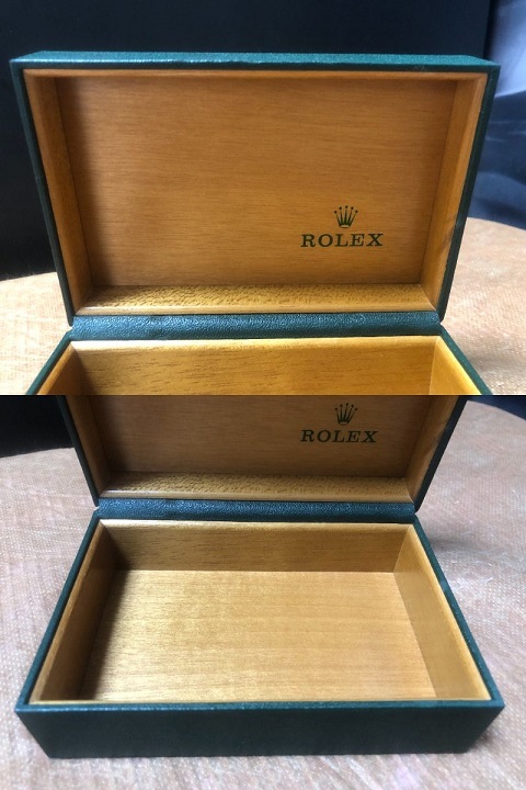 ロレックス サブマリーナ 16613 コンビ 青 シール付 純正 箱 ボックス Box ケース 緑 グリーン 正規品 時計 付属品 ROLEX SUBMARINER_画像6