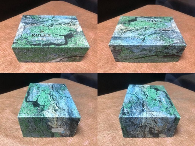 ロレックス サブマリーナ 16613 コンビ 青 シール付 純正 箱 ボックス Box ケース 緑 グリーン 正規品 時計 付属品 ROLEX SUBMARINER_画像2