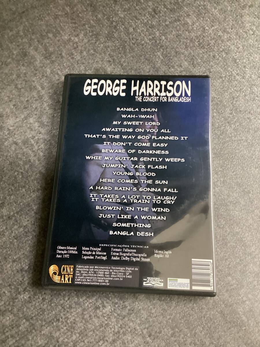 ビートルズ☆DVD☆ジョージ ハリスン☆Concert For Bangladesh☆George Harrison☆詳しくは写真を～_画像2