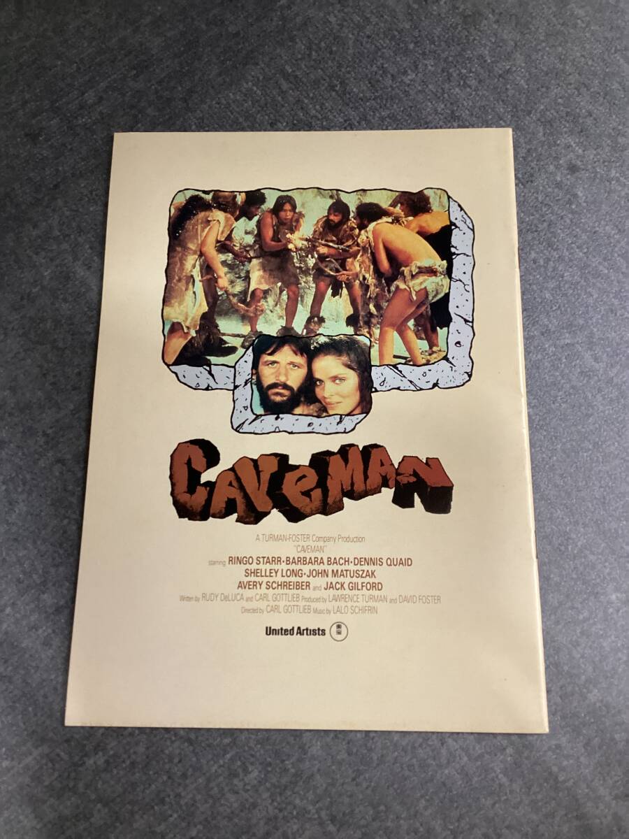 ビートルズ☆半券付 プログラム☆リンゴスター主演☆おかしな おかしな 石器人☆Caveman☆Ringo Starr_画像6