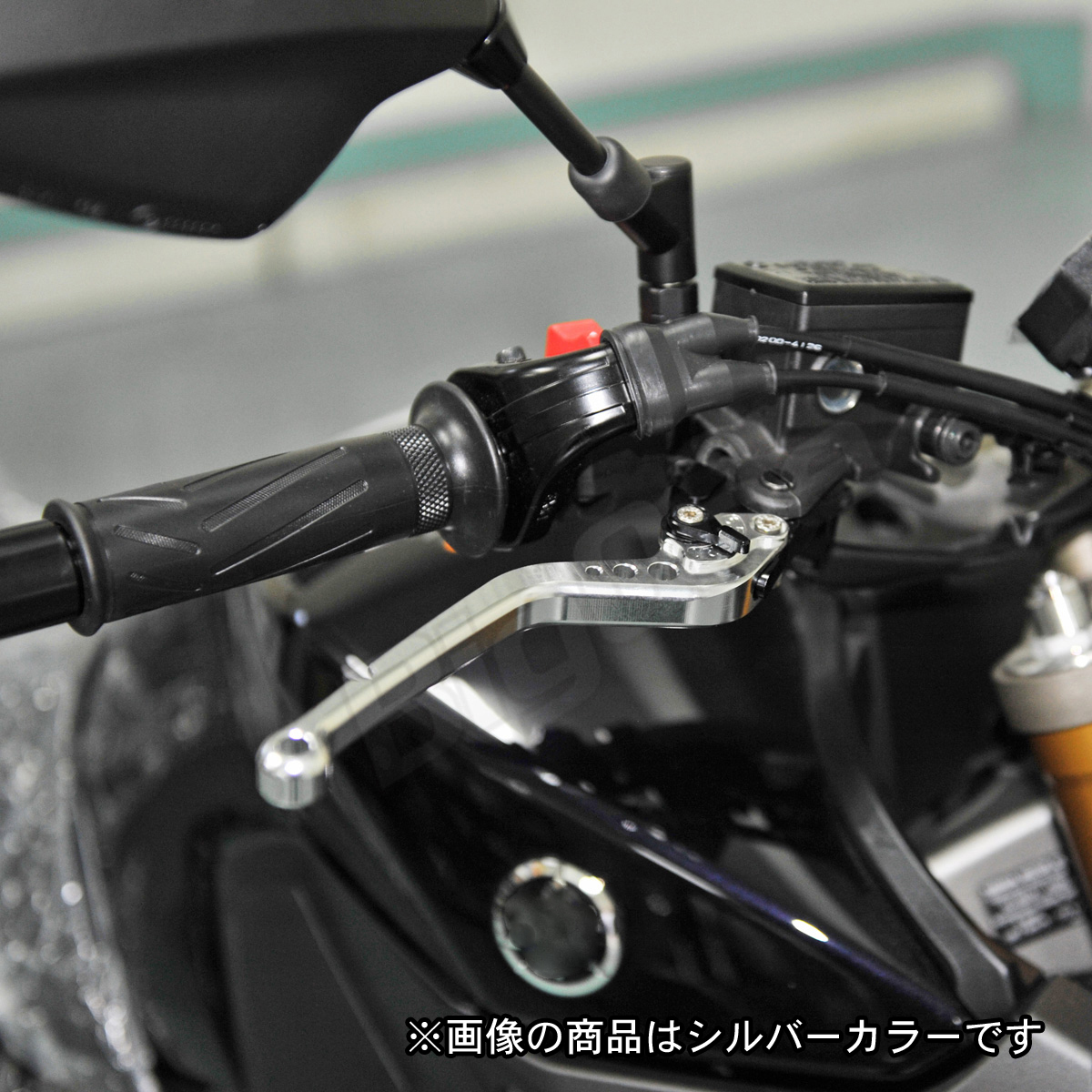 BigOne STD バンバン200 RGV250γガンマ GSR250 バンディット250 ボルティー ビレット ブレーキ クラッチ レバー 金/黒 ゴールド ブラック_画像10