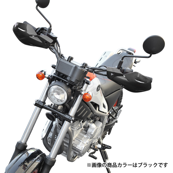 BigOne Z125 Z250 KLX125 KLX250SR Dトラッカー スーパーシェルパ KDX250SR KDX220SRKDX200SR KDX125SR ハンドガード ユニコType 青ブルー_画像6