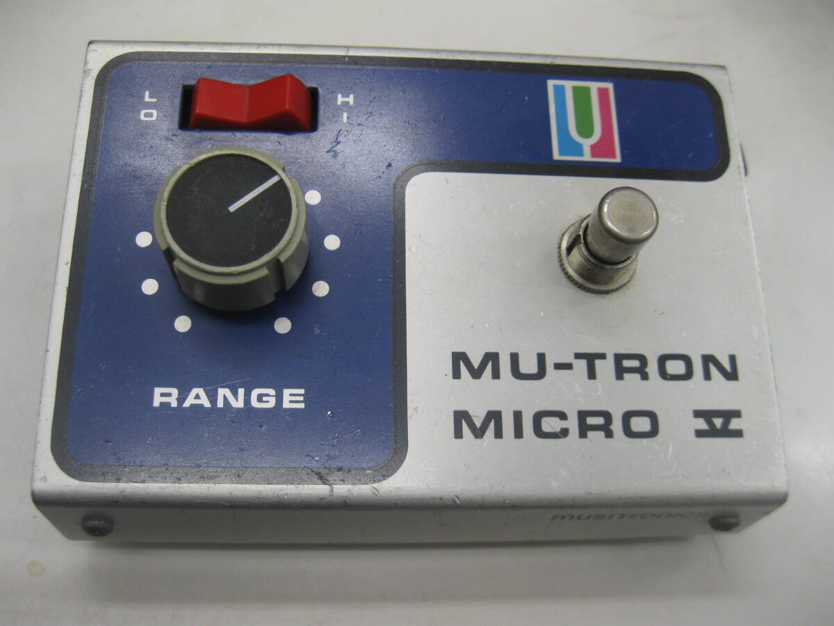 レア MUSITRONICS MU-TRON MICRO V エンベロープフィルター *35929_画像1