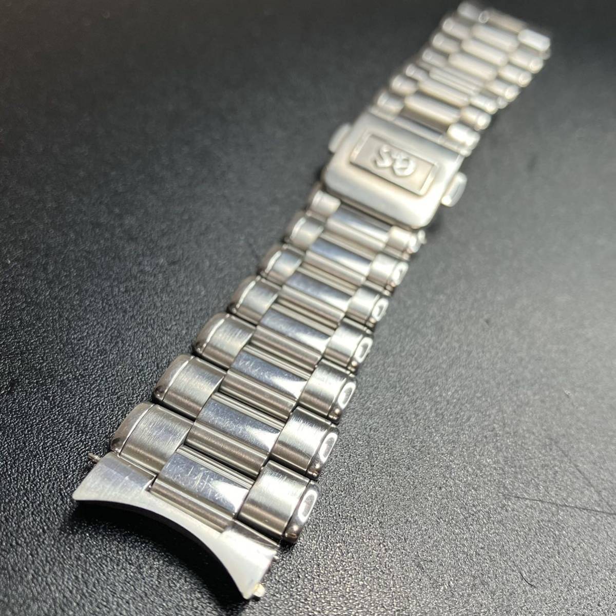 【良品 正規品 純正品】 グランドセイコー GS SSブレス 腕時計 フラッシュフィット FF メンズ コマ 18mm 純正ブレス SBGF 【R6_059】の画像3