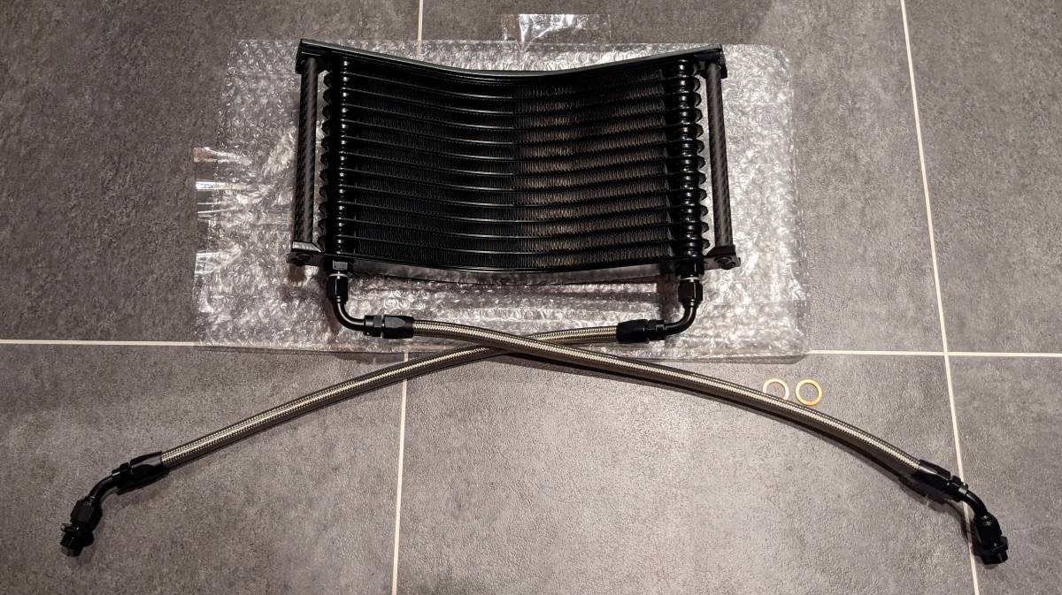 新同 送込】GSF1200 PLOT ラウンドオイルクーラー ブラック 新同 送込】GSF1200 PLOT ラウンドオイルクーラー ブラック