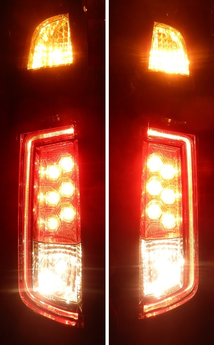 ★★★即落札設定★★★点灯OK! N-WGN 純正 テール レンズ ランプ ライト 左右 (検索用 JH1 JH2 カスタム LED_画像2