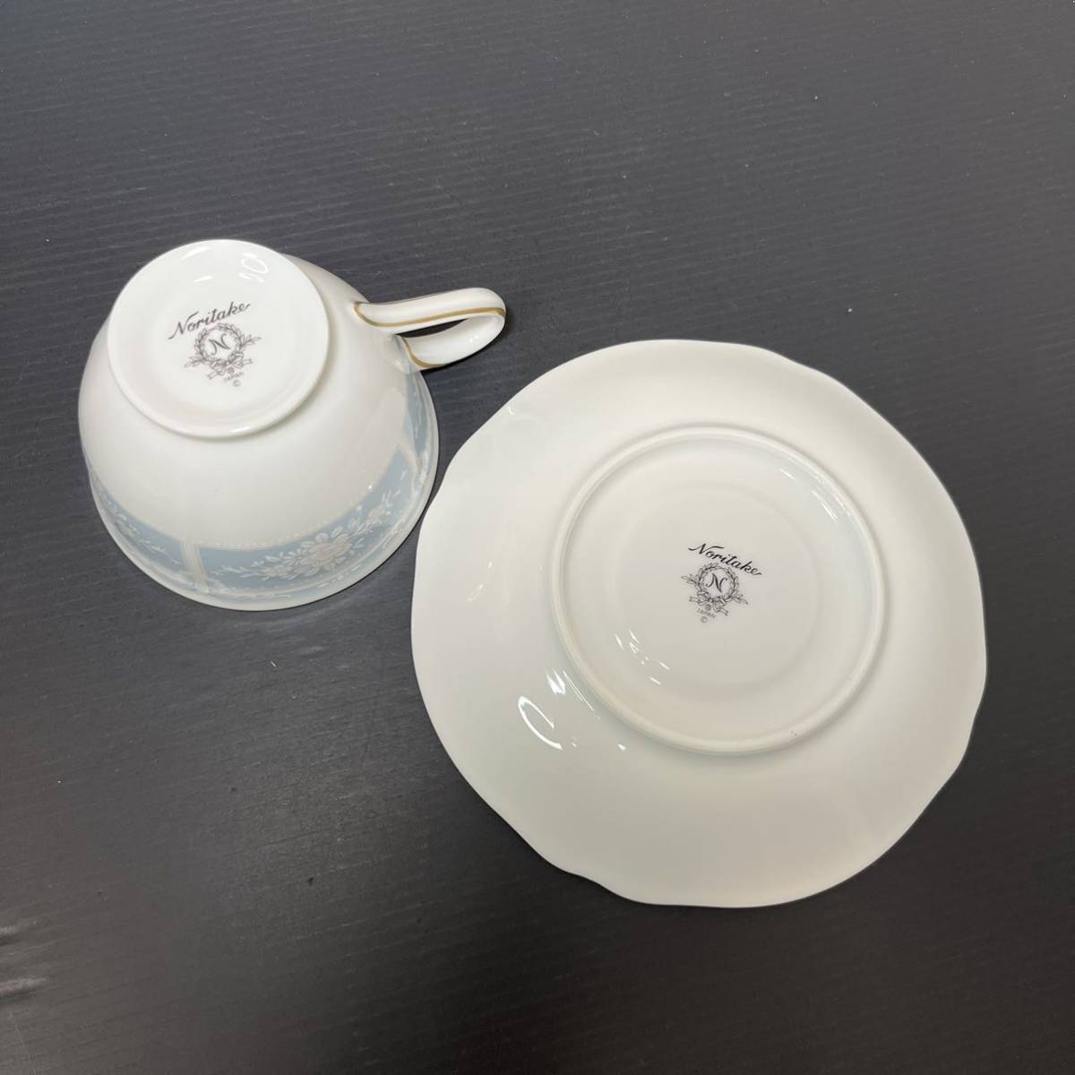 カップ ソーサー ノリタケ ナルミ Noritake ティーカップ プレート 洋食器 _画像7