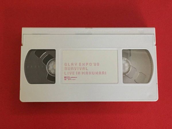 ■【200000本初回完全限定生産】GLAY EXPO '99 SURVIVAL LIVE IN MAKUHARI/ビデオテープ、PCVE-51002_画像4
