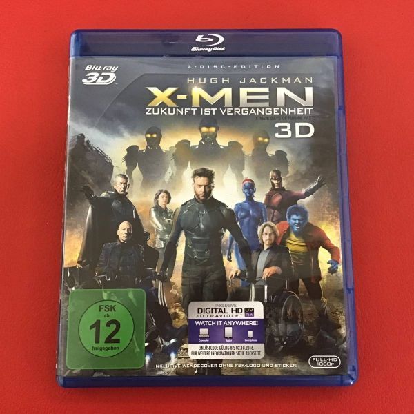 ★X-MEN、ZUKUNFT IST VERGANGENHEIT/Blu-ray 3D、5830184_画像1