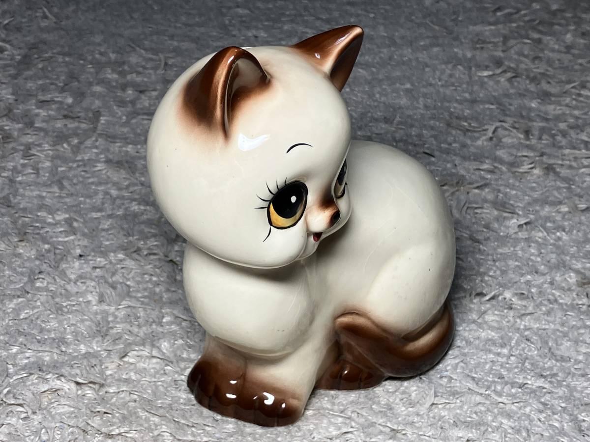 Yahoo!オークション - 昭和レトロ 陶器 猫の貯金箱 内藤ルネ Yahoo!オークション - 昭和レトロ 陶器 猫の貯金箱 内藤ルネ